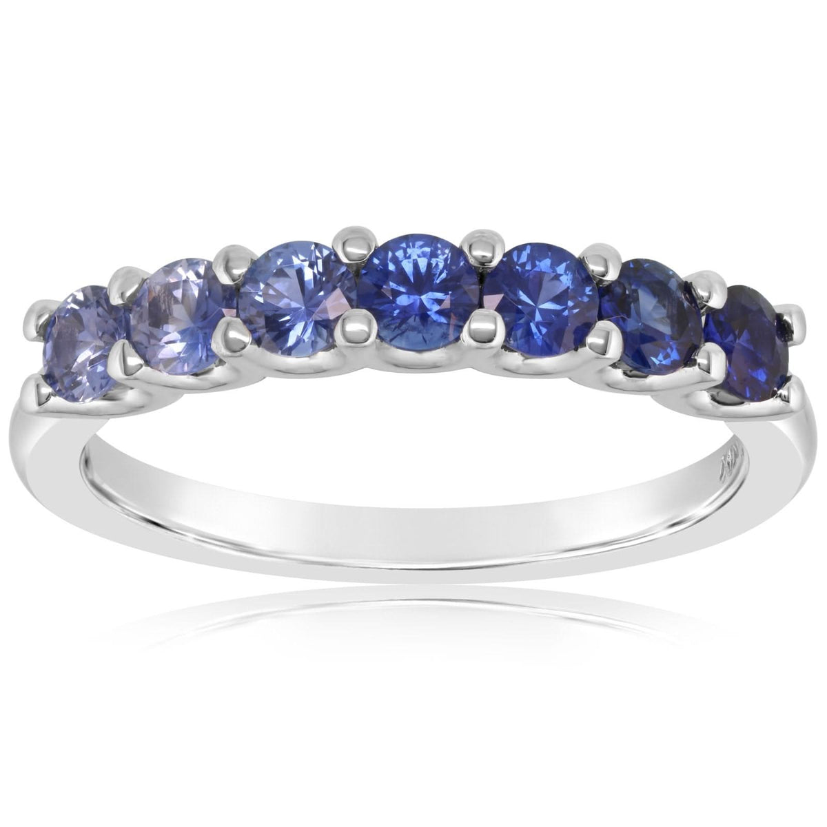 Ombre Blue Sapphire Band