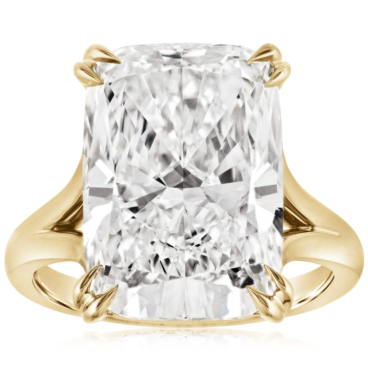 Split Shank Diamond Engagement Ring Setting
