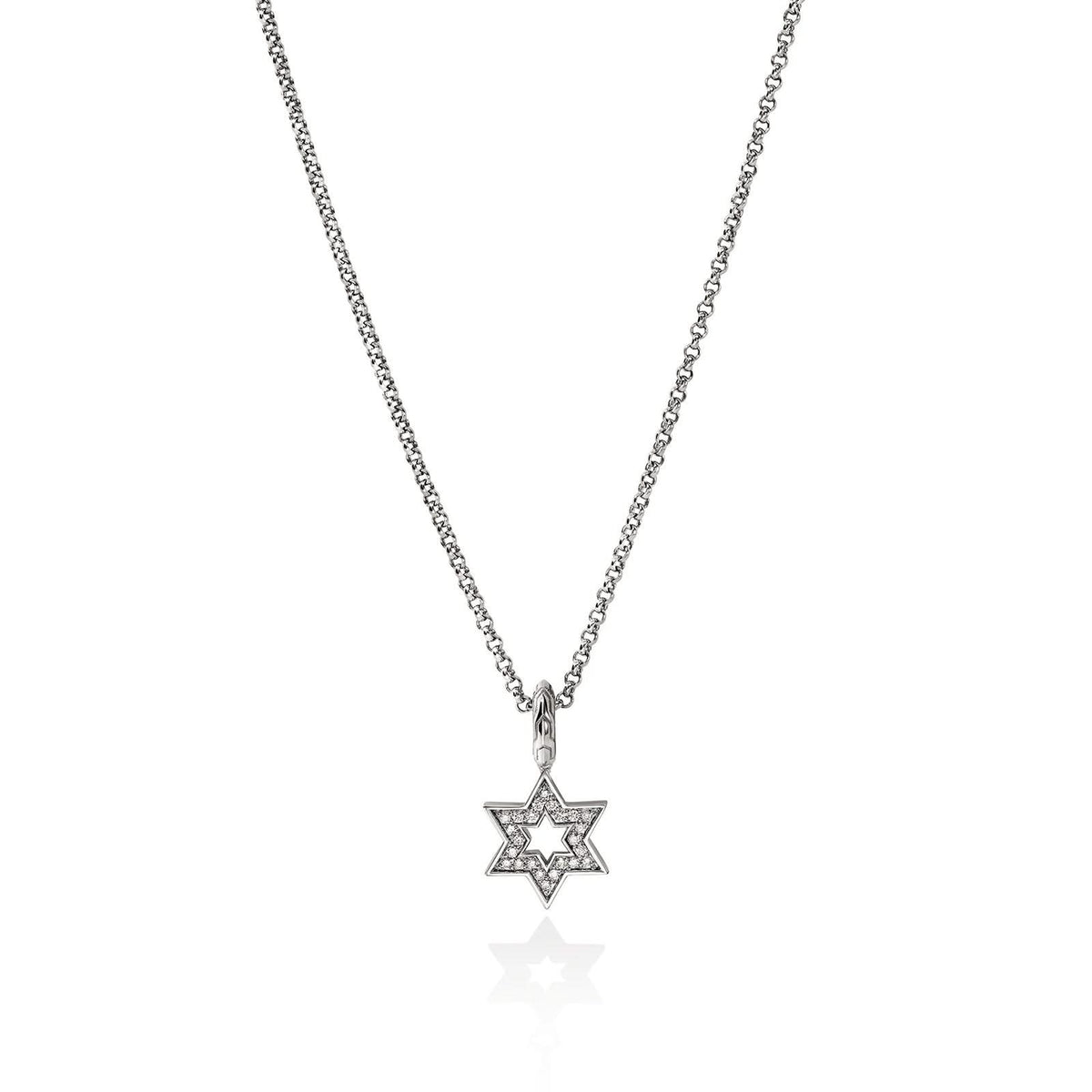 JOHN HARDY Essential Diamond Star of David Necklace