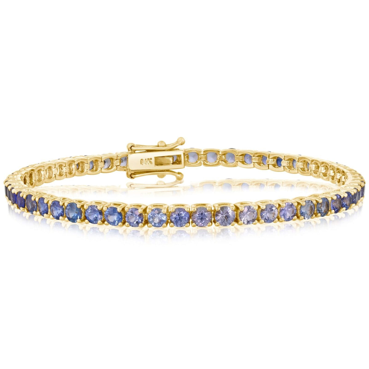 Ombre Sapphire Tennis Bracelet