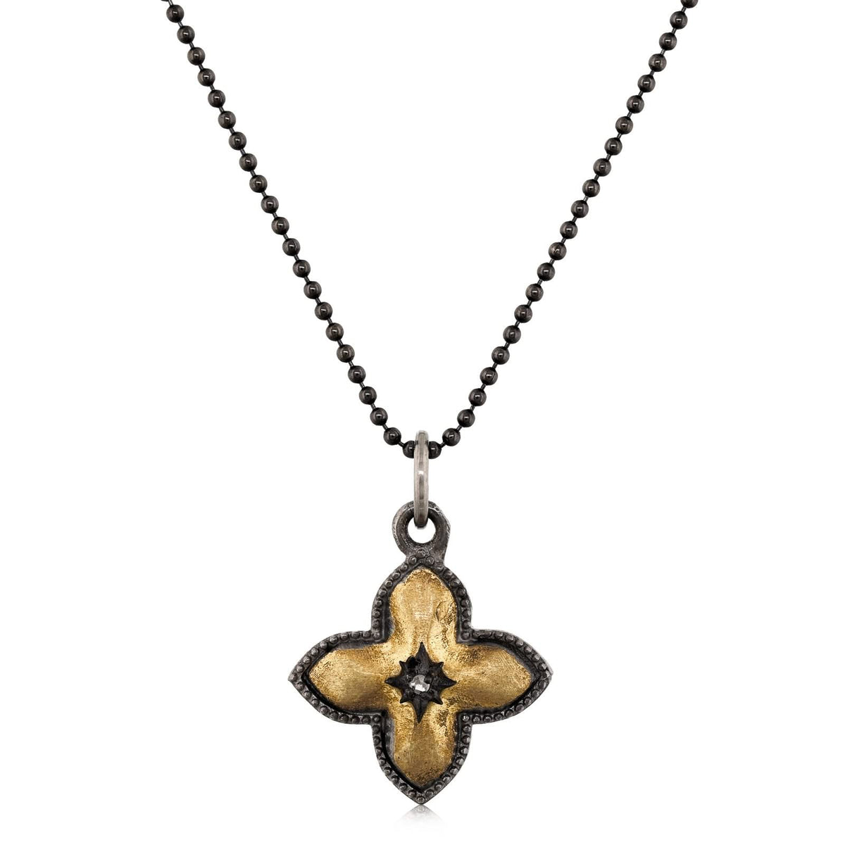 JILL DUZAN Small Cross Pendant