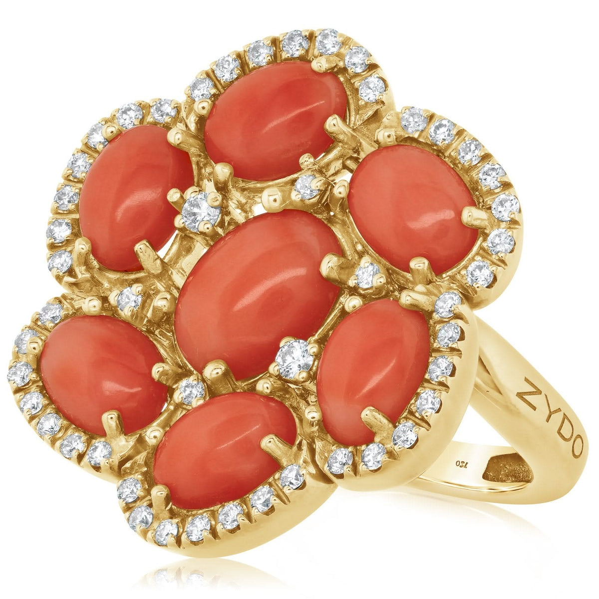 Estate Zydo Diamond Cocktail Ring