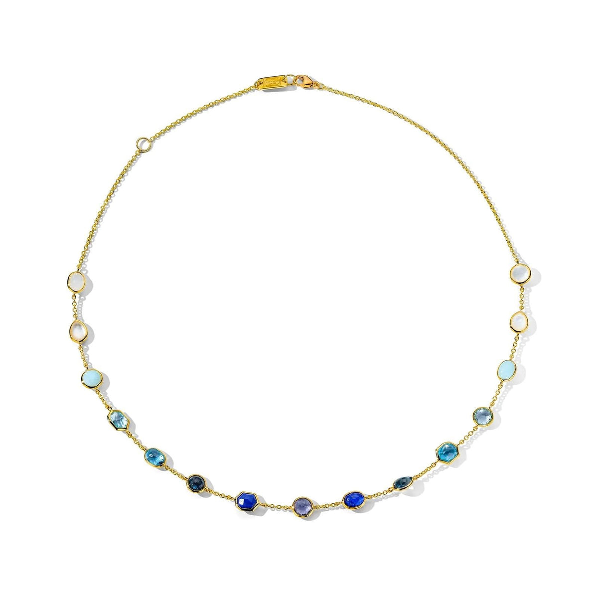IPPOLITA Rock Candy 15-Stone Necklace in Mare