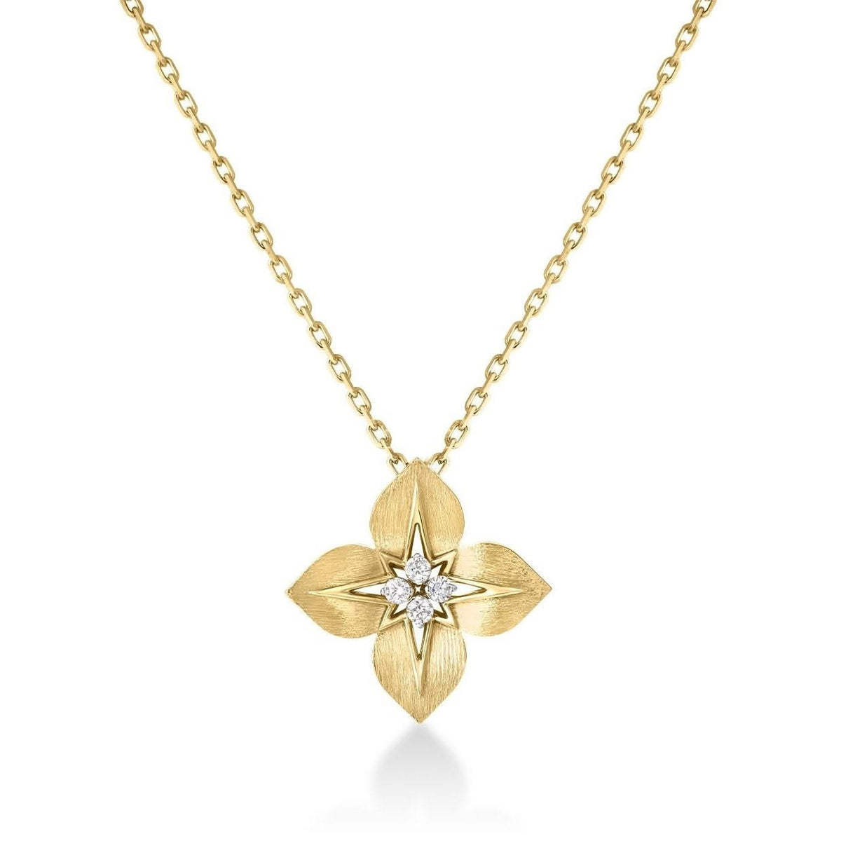 ROBERTO COIN Diamond Princess Star Necklace