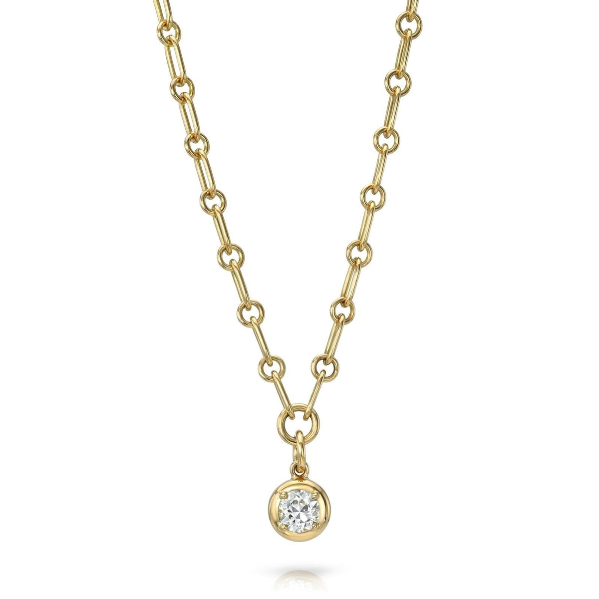 SINGLE STONE Randi Drop Necklace