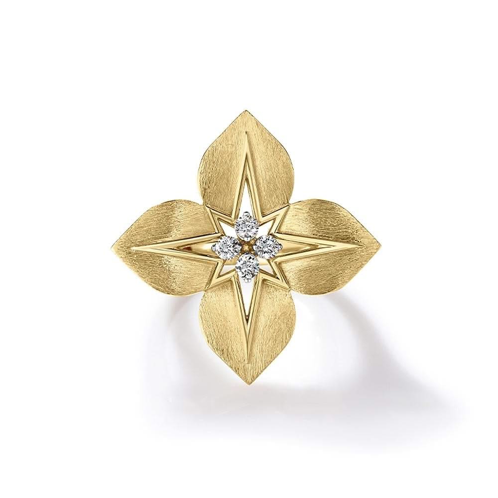 ROBERTO COIN Diamond Princess Large Star Ring