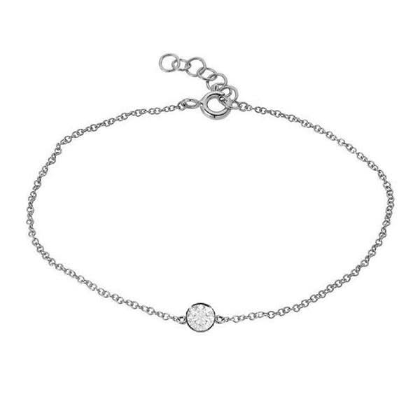 Diamond Bezel Bracelet