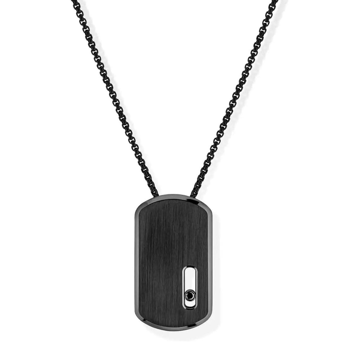 MESSIKA Move Titanium Tag Necklace