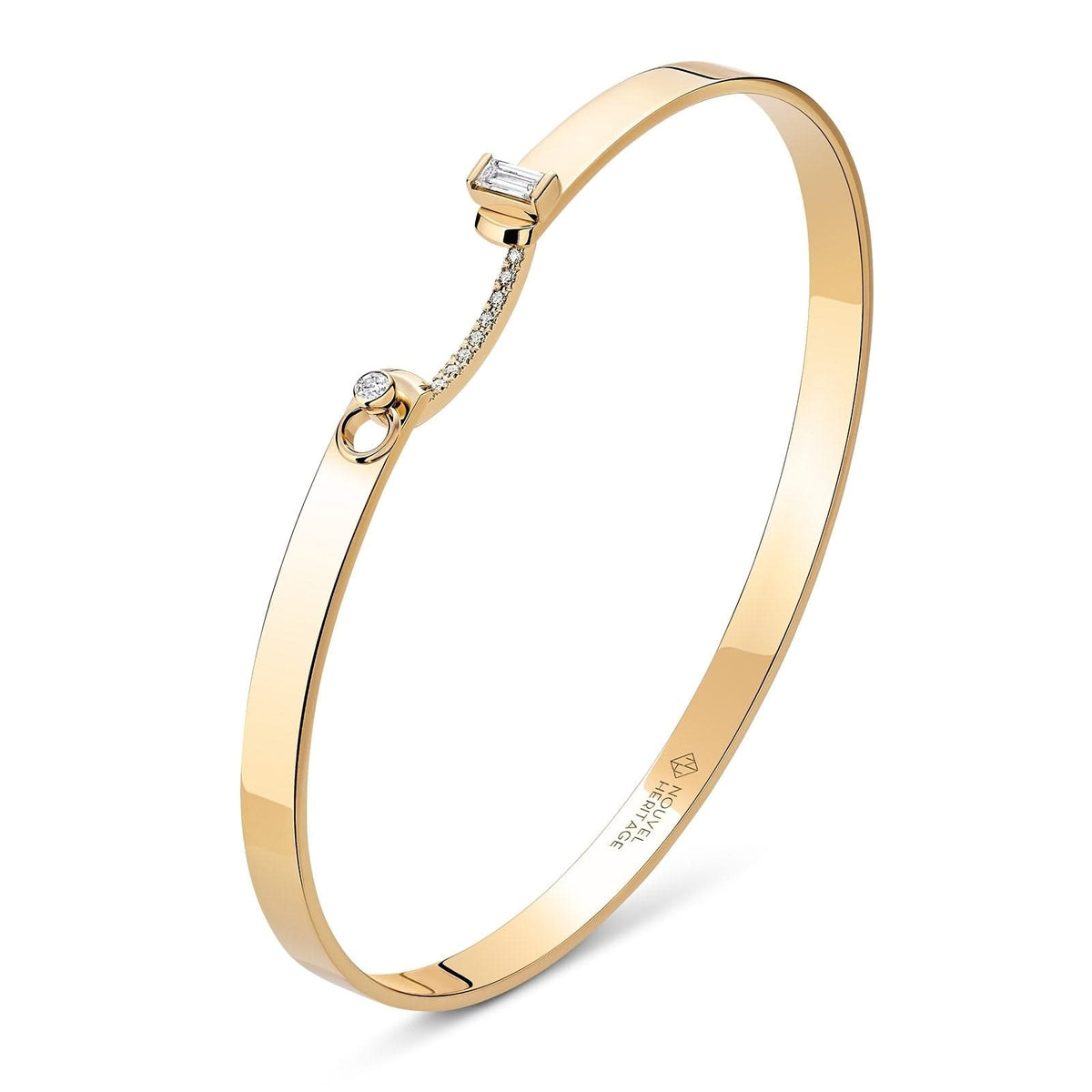 NOUVEL HERITAGE Dinner Date Mood Diamond Bangle