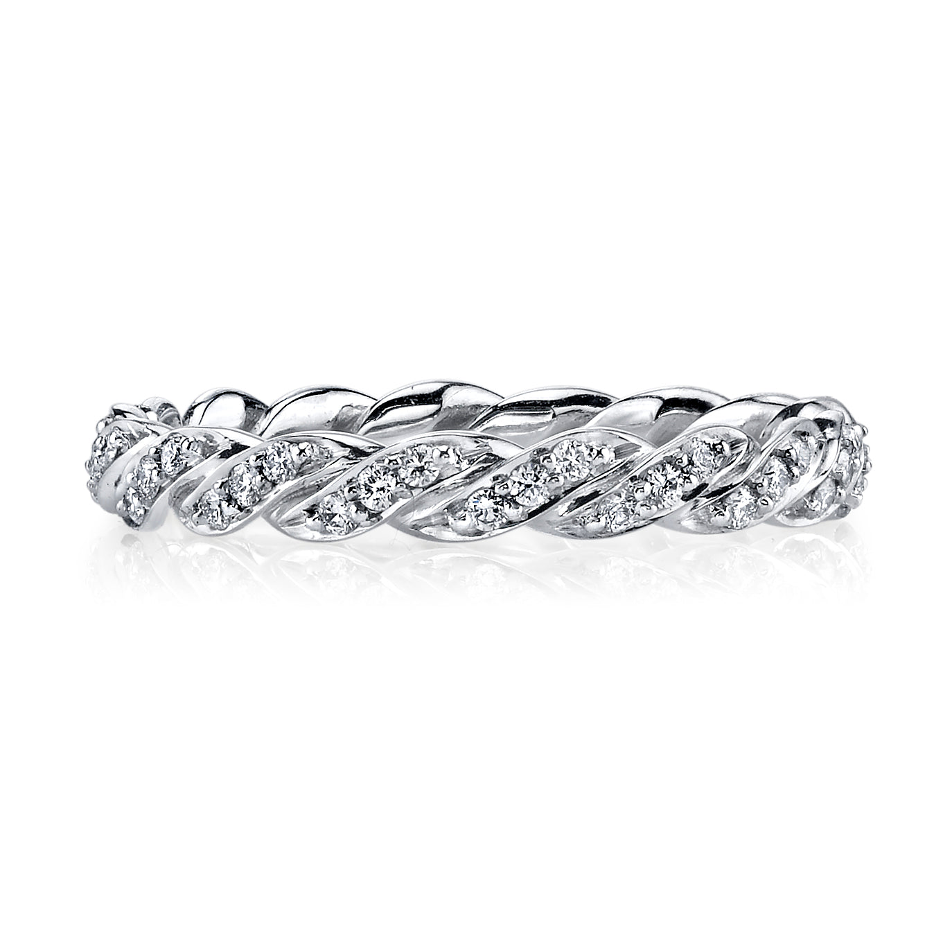 Harry Kotlar Platinum Diamond Wedding Band