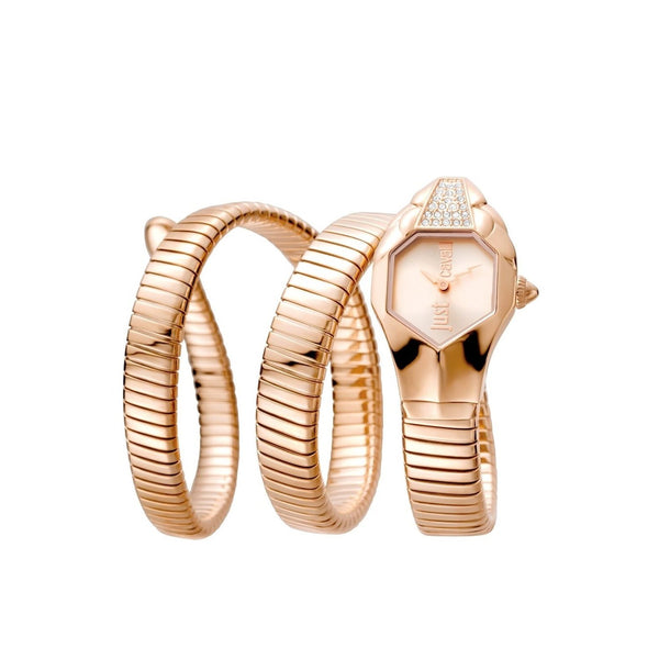 Just Cavalli Women's JC1L022M0035 Glam Chic Rose Gold-Tone Stainless Steel Watch