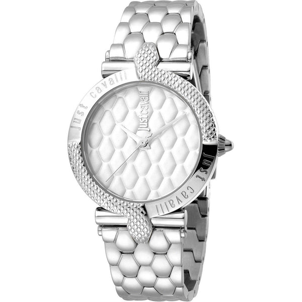 Just Cavalli Women's JC1L047M0055 Carattere Stainless Steel Watch