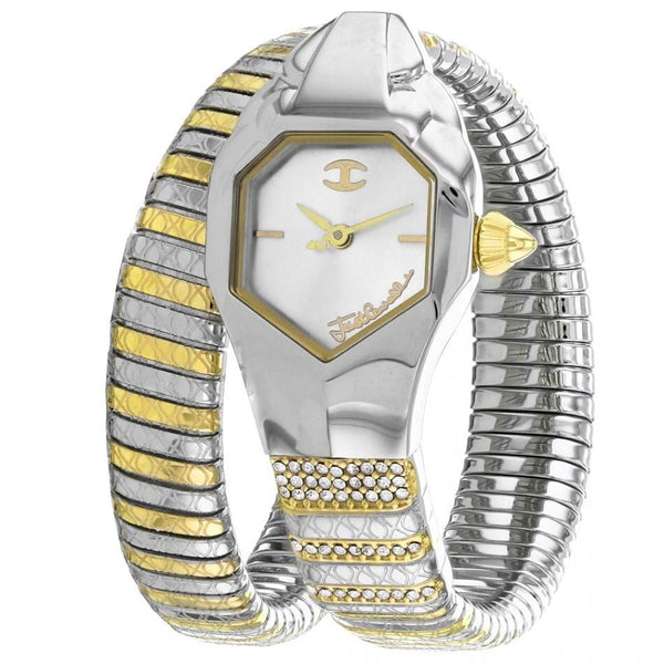 Just Cavalli Women's JC1L113M0045 Glam Snake Two-Tone Stainless Steel Watch
