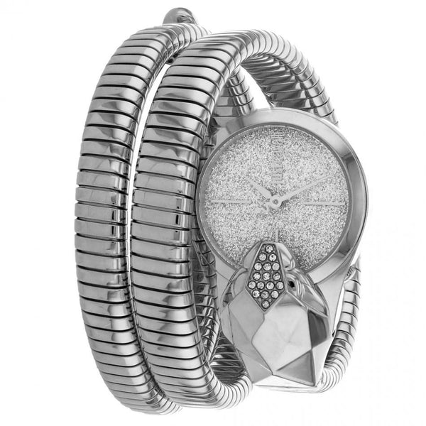 Just Cavalli Women's JC1L114M0015 Glam Snake Stainless Steel Watch