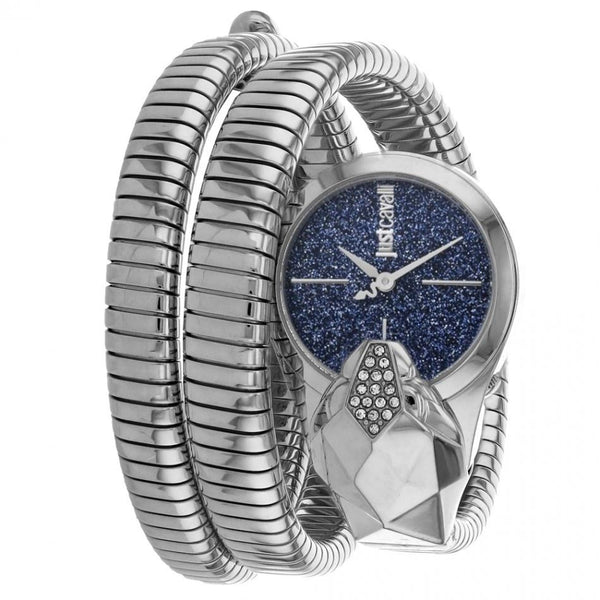 Just Cavalli Women's JC1l114M0025 Glam Snake Stainless Steel Watch