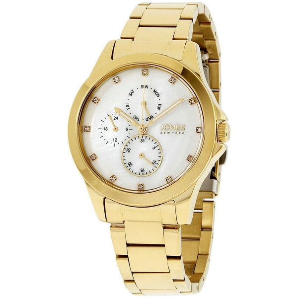 Jones New York Women's JNC11692G528-005 Jones New York Gold-Tone Stainless Steel Watch