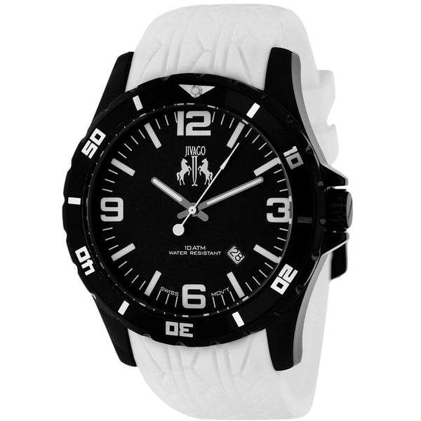 Jivago Men's JV0114 Ultimate White Silicone Watch