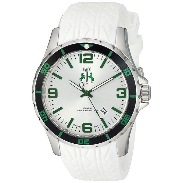 Jivago Men's JV0116 Ultimate White Silicone Watch