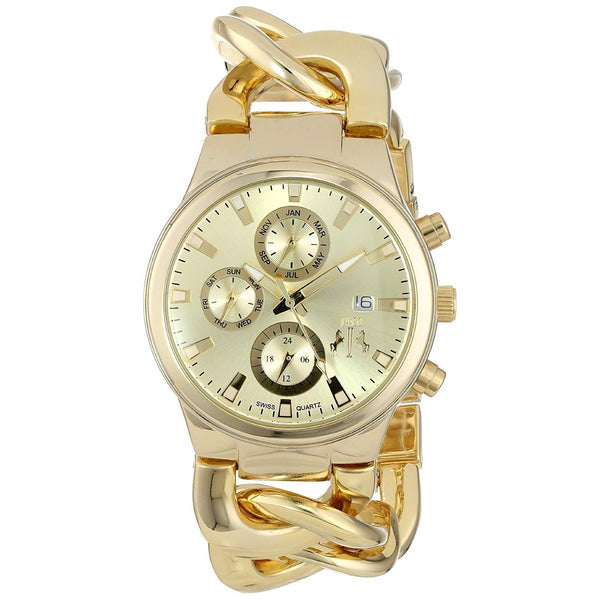 Jivago Women's JV1222 Lev Gold-Tone Stainless Steel Watch