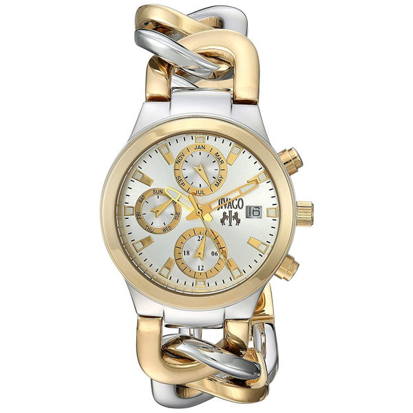Jivago Women's JV1241 Levley Two-Tone Stainless Steel Watch