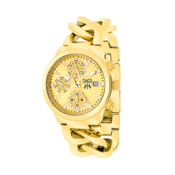 Jivago Women's JV1242 Levley Gold-Tone Stainless Steel Watch