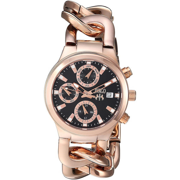 Jivago Women's JV1243 Levley Rose Gold-Tone Stainless Steel Watch
