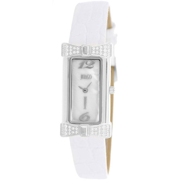 Jivago Women's JV1410 Charmante White Leather Watch