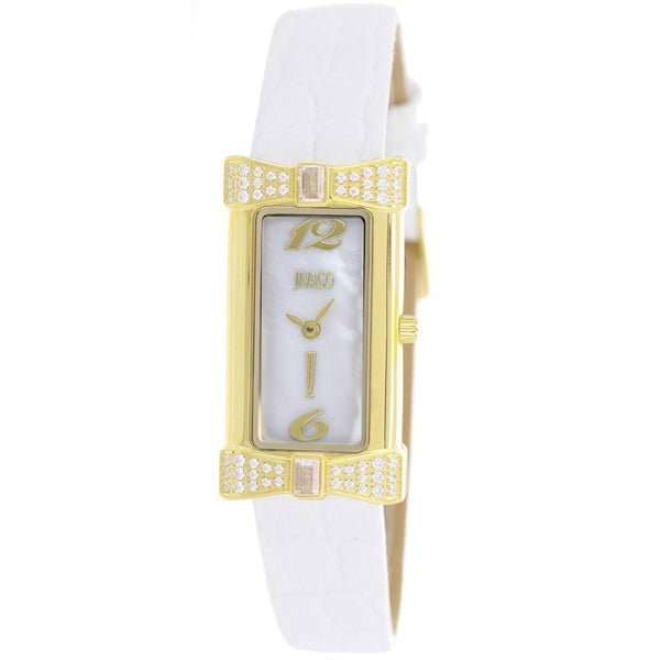 Jivago Women's JV1414 Charmante White Leather Watch