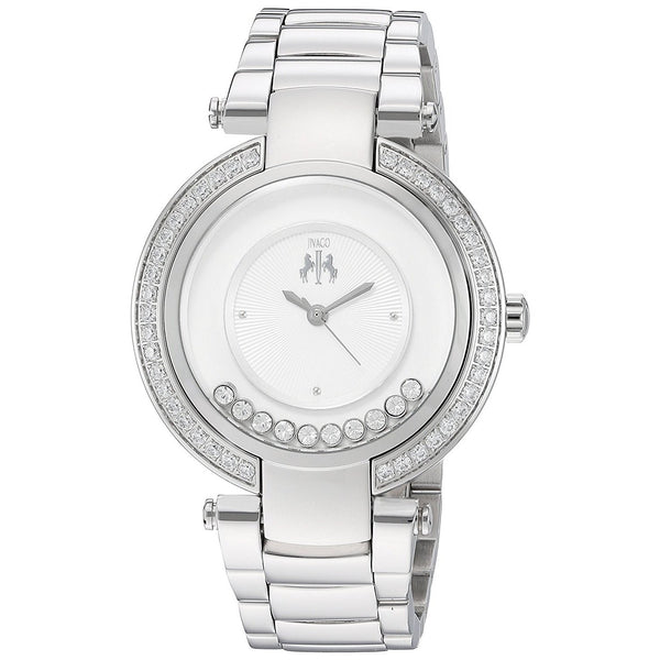 Jivago Women's JV1610 Celebrate Crystal Stainless Steel Watch