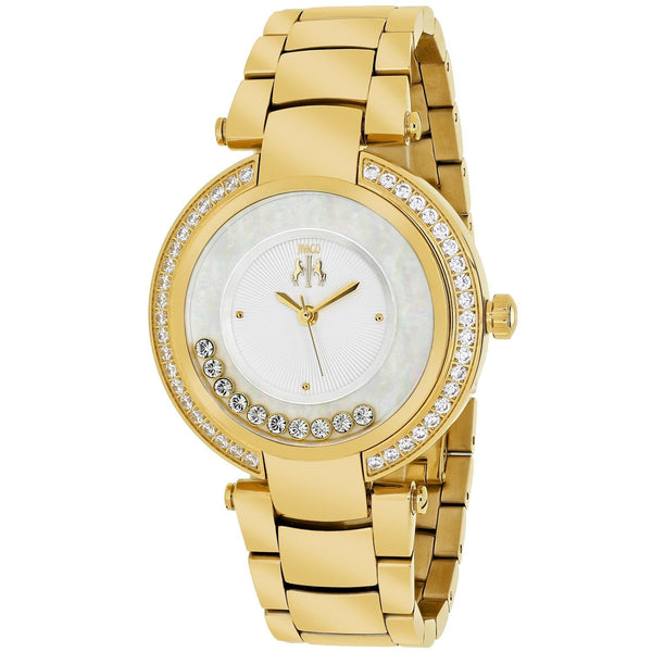 Jivago Women's JV1612 Celebrate Crystal Gold-Tone Stainless Steel Watch