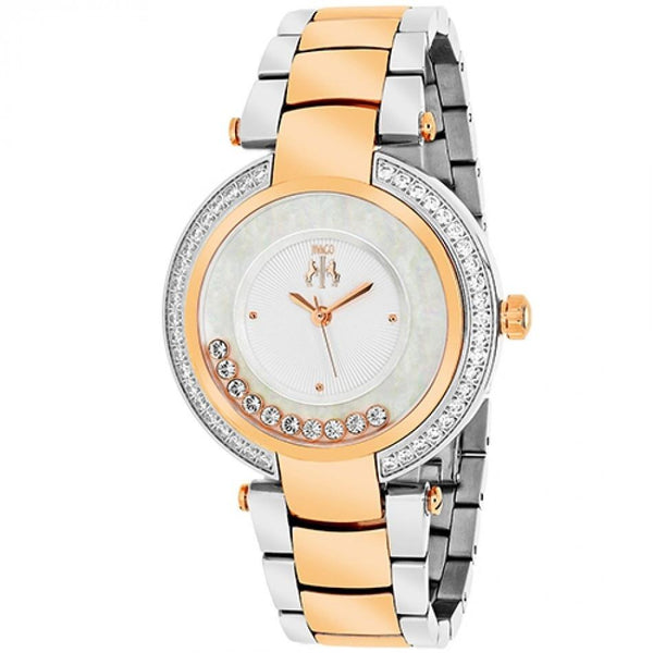 Jivago Women's JV1617 Celebrate Crystal Two-Tone Stainless Steel Watch