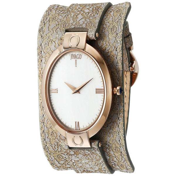 Jivago Women's JV1832 Good luck Light Brown Leather Watch