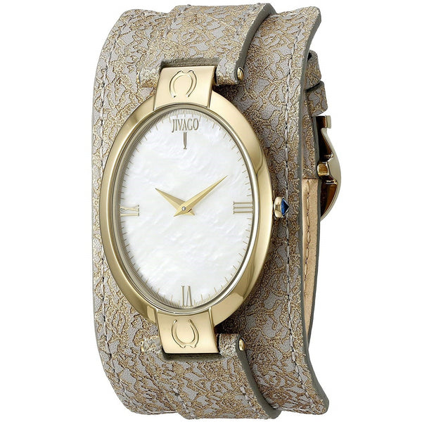 Jivago Women's JV1836 Good luck Light Brown Leather Watch