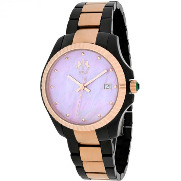 Jivago Women's JV3212P Jolie Dot Two-Tone Stainless Steel Watch
