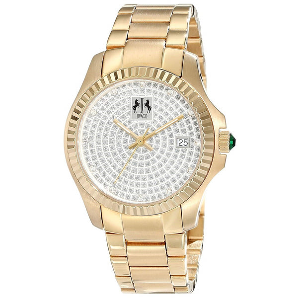 Jivago Women's JV3214 Jolie Crystal Gold-Tone Stainless Steel Watch