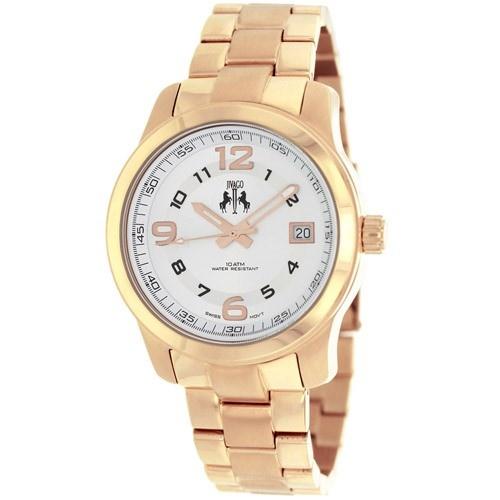 Jivago Women's JV5215 Infinity Rose-Tone Stainless Steel Watch