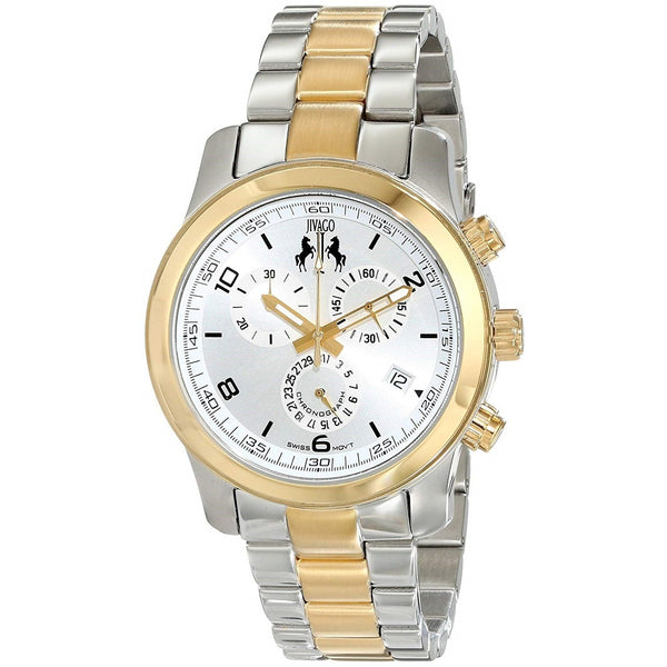 Jivago Women's JV5226 Infinity Chronograph Two-Tone Stainless Steel Watch