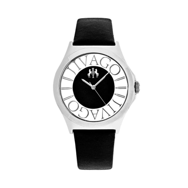 Jivago Women's JV8430 Fun Black Leather Watch