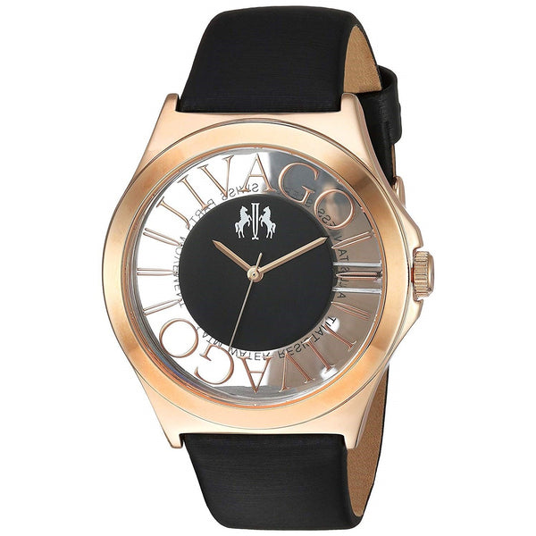Jivago Women's JV8431 Fun Black Leather Watch
