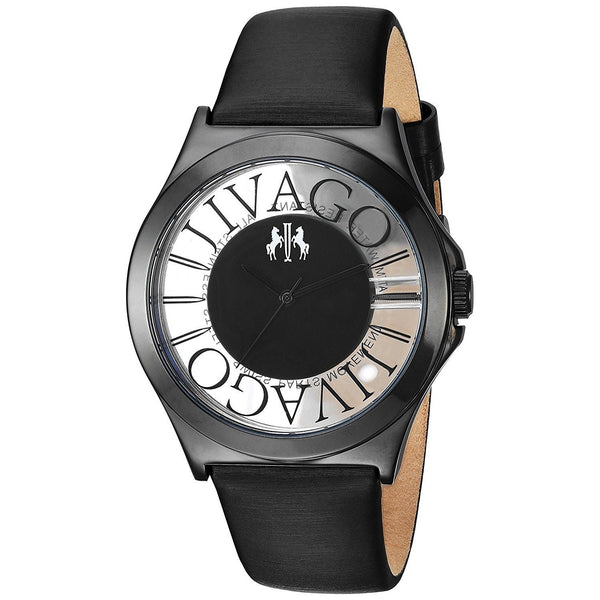 Jivago Women's JV8432 Fun Black Leather Watch