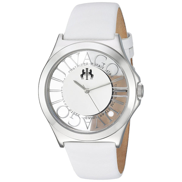 Jivago Women's JV8433 Fun White Leather Watch