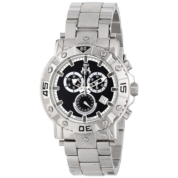 Jivago Men's JV9120 Titan Chronograph Stainless Steel Watch