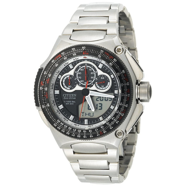 Citizen Men's JW0010-52E Promaster Chronograph Stainless Steel Watch
