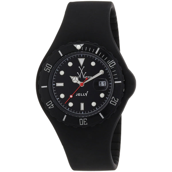 Toy Watch Men's JY02BK Jelly Black Silicone Watch