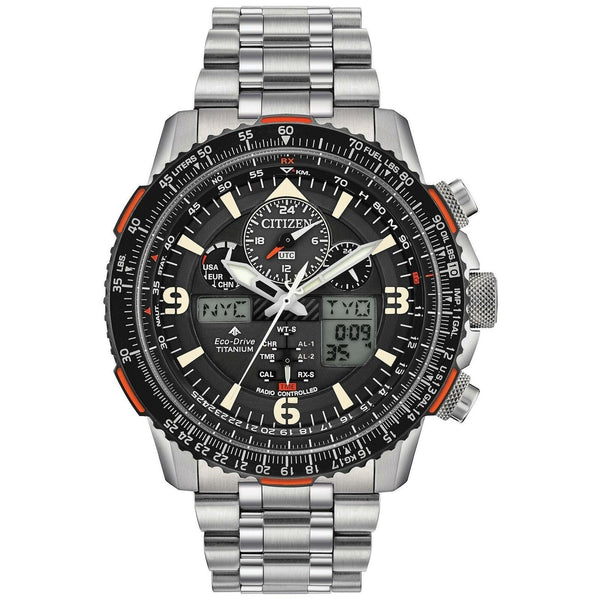 Citizen Men's JY8108-53E Promaster Skyhawk A-T Chronograph Stainless Steel Watch