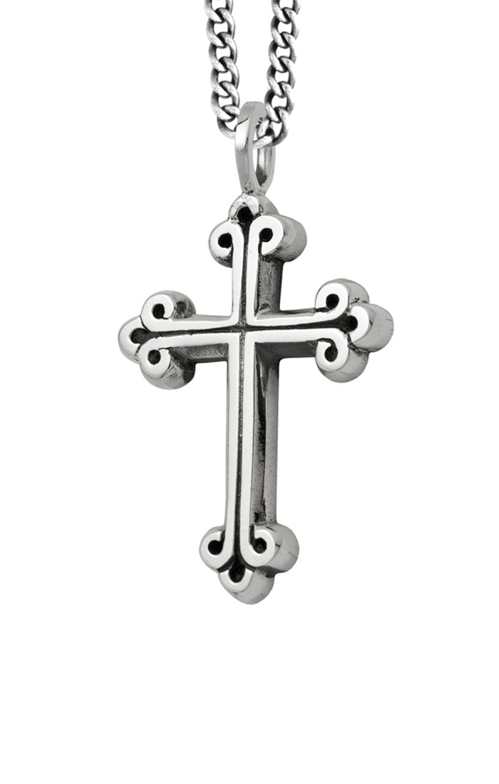 MEDIUM TRADITIONAL CROSS PENDANT