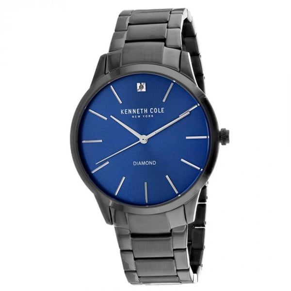 Kenneth Cole Men's KC15111007 Classic Crystal Grey Stainless Steel Watch