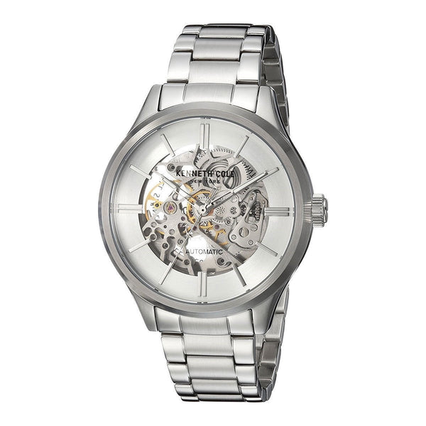 Kenneth Cole Men's KC15171002 Skeleton Stainless Steel Watch