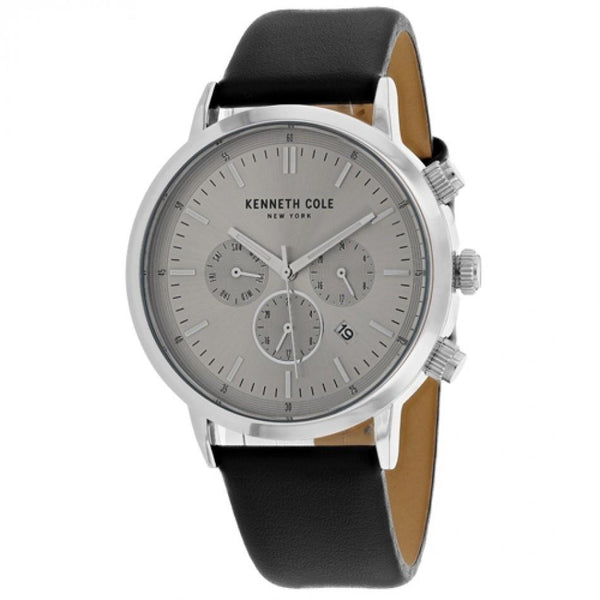 Kenneth Cole Men's KC50228001 Classic Black Leather Watch