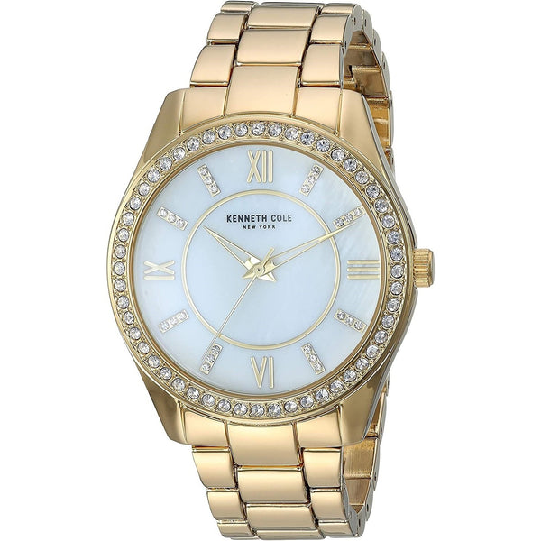 Kenneth Cole Women's KC50739003 Casual Gold-Tone Alloy Watch
